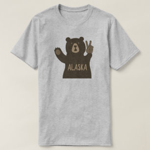 Camiseta Alaska Peace Bear