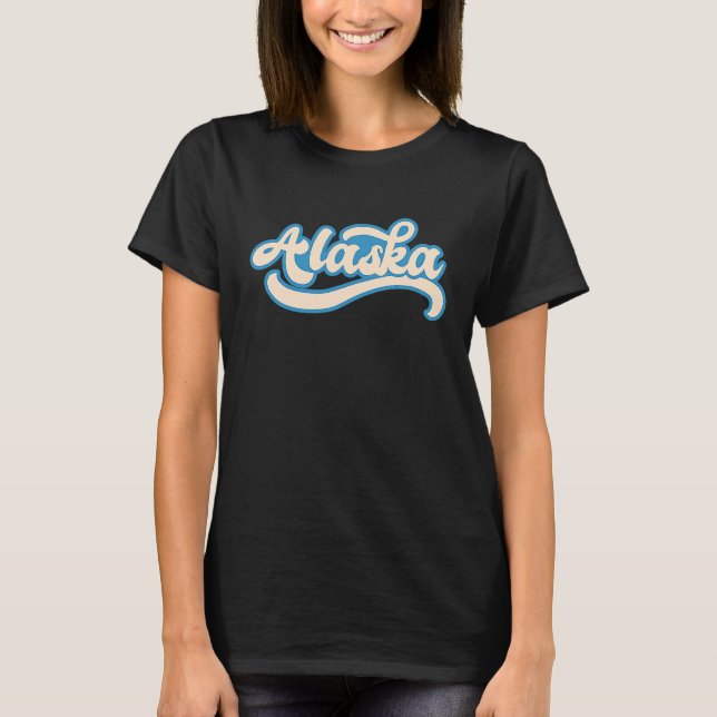 Camiseta Alaska Retro (Frente)