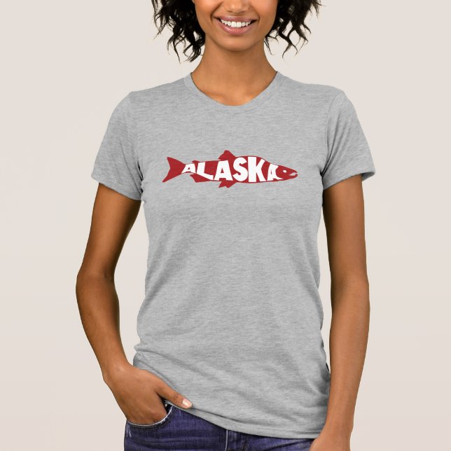 Camiseta Alaska Salmon (Frente)