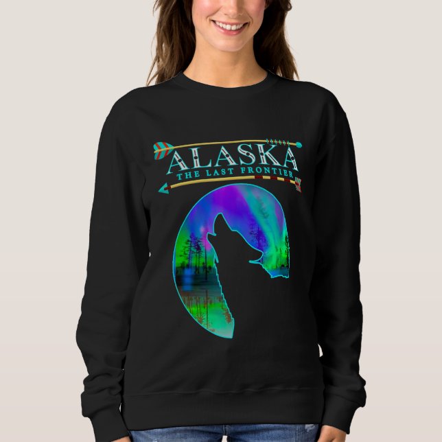 Camiseta Alaska State Pride Alaska Norte Lights Alaskan (Frente)