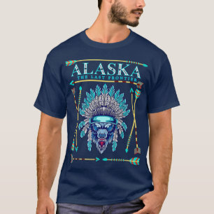 Camiseta Alaska State Pride Alaska Norte Lights Alaskan
