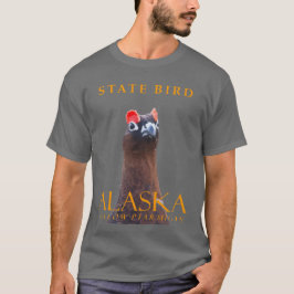 Camiseta Alaska Territory Bird, o Agrupamento Selvagem