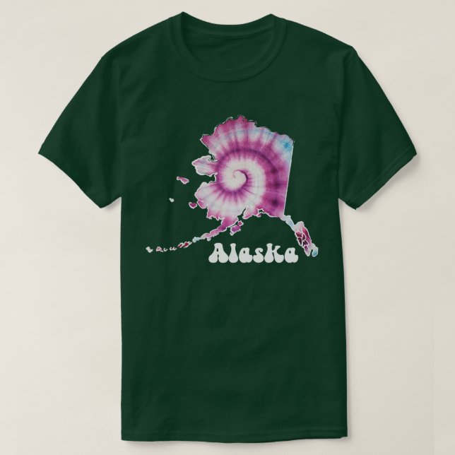 Camiseta Alaska Tie Dye (Frente do Design)