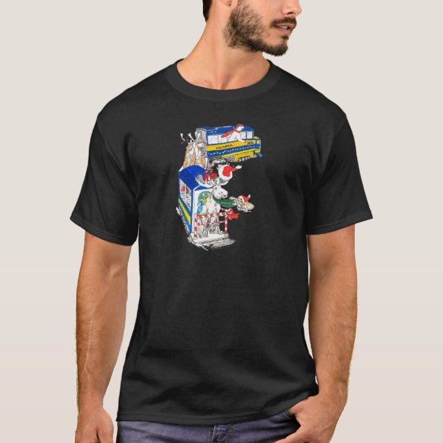Camiseta Alaska Whimsical Christmas Willife (Frente)