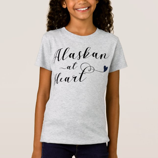 Camiseta Alaskan In Heart Tee, Alaska (Frente)