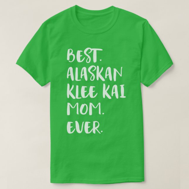 Camiseta Alaskan Klee Kai 1 (Frente do Design)