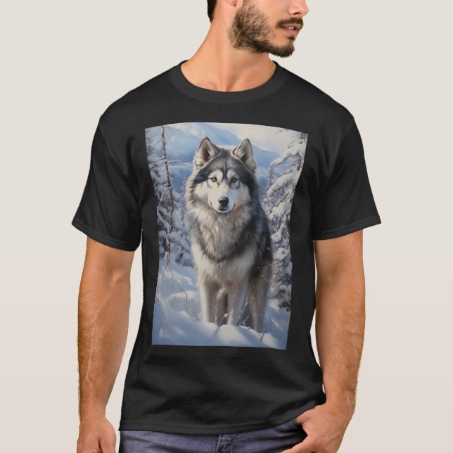 Camiseta Alaskan Malamute (Frente)