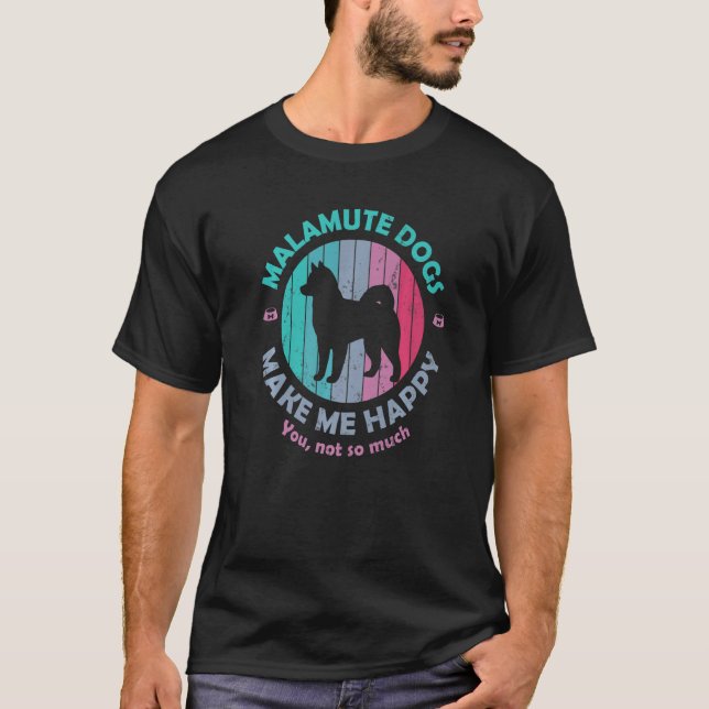 Camiseta Alaskan Malamute Dog Owner (Frente)