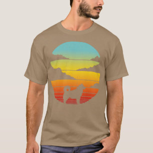 Camiseta Alaskan Malamute Retro Vintage Sunset 60s 70s para