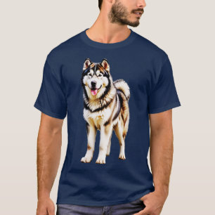 Camiseta Alaskan Malamute TShirt