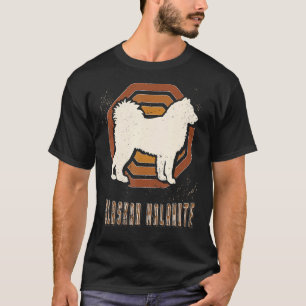 Camiseta Alaskan Malamute Vintage Retro Classic Dog Love
