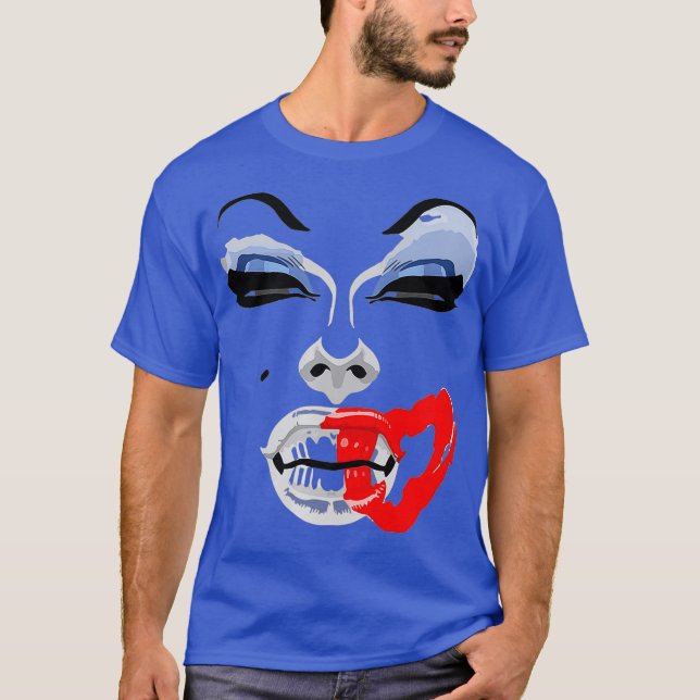 Camiseta Alaskas Terrible Makeup Drag Queen Premium (Frente)