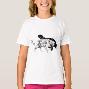 Camiseta Alavanca brilhante de abóbora
