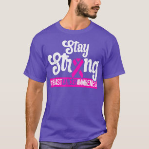 Camiseta Alavances do Cancer de Mama em Esquadrão apoio ao 