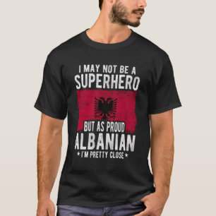 Camiseta Albanês Bandeira Albânia Orgulhosa Albanês