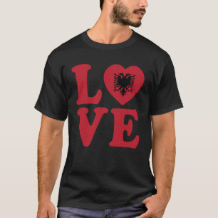 Camiseta Albanês Love