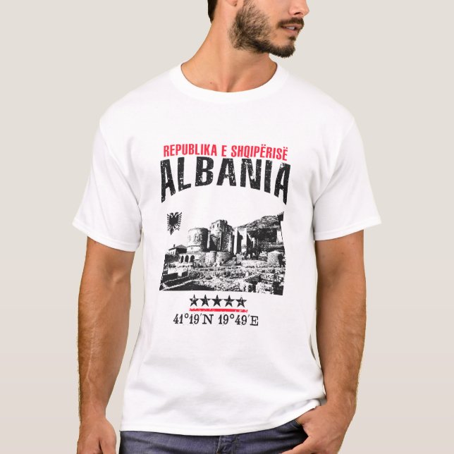 Camiseta Albânia (Frente)