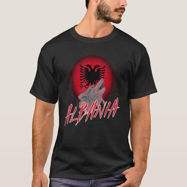 Camiseta Albania (Frente)