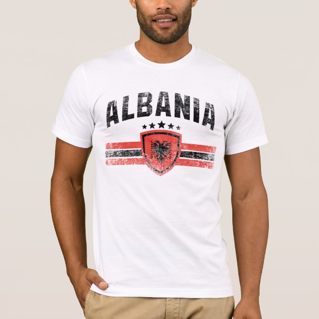 Camiseta Albânia (Frente)