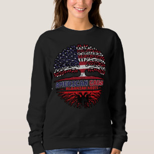 Camiseta Albânia albanesa EUA EUA EUA Estados Unidos