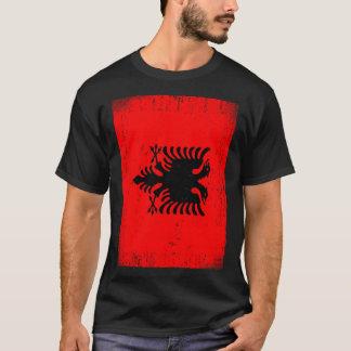 Camiseta Albânia Bandeira