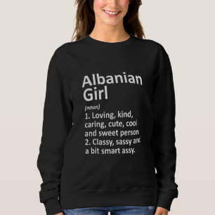 Camiseta ALBANIAN GIRL ALBANIA Gift Funny Country Home Root