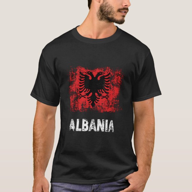 Camiseta Albanian Patriot Albania Independence Day Albanian (Frente)