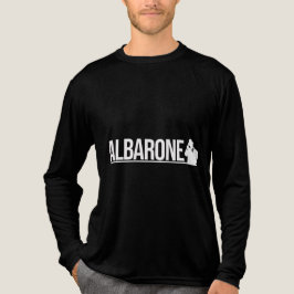 Camiseta Albarone Gangster Silhouette Graphic - White