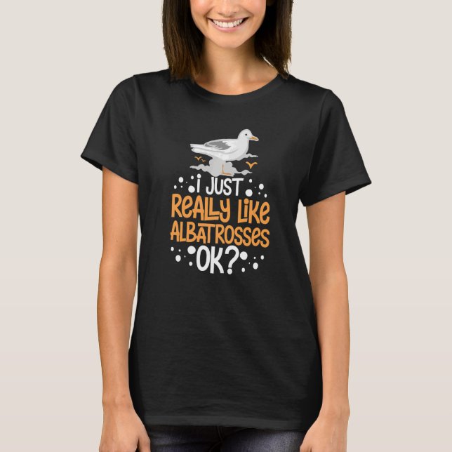 Camiseta Albatross Pássaros Pássaros Pássaros Patos (Frente)
