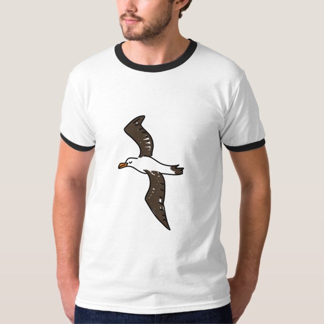 Camiseta albatroz (Frente)