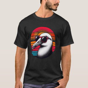 Camiseta Albatroz Bird Sunset Style Vinta