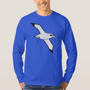 Camiseta Albatroz tímido de Birdorable em vôo