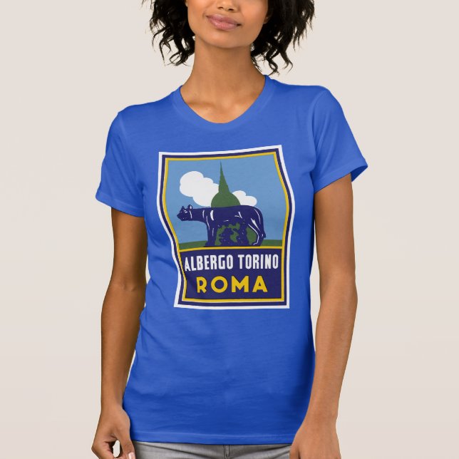Camiseta Albergo Torino Roma (Frente)