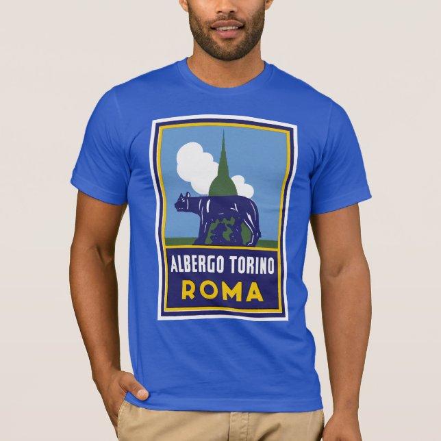 Camiseta Albergo Torino Roma (Frente)