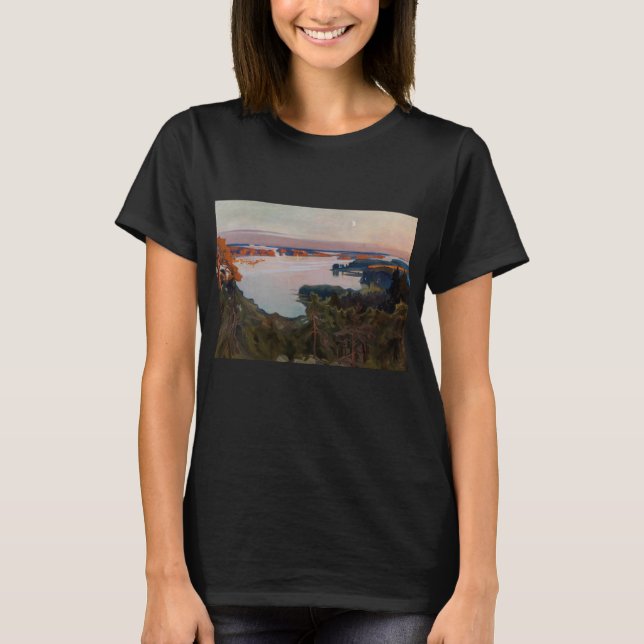 Camiseta Albert Edelsense - Vista sobre Haikko (Frente)