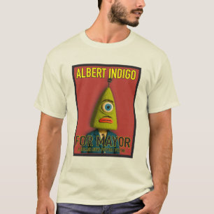 Camiseta Albert Indigo para Prefeito