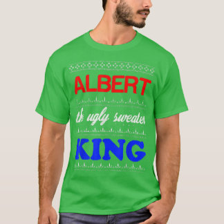Camiseta ALBERT the Ugly Sweater King Happy Holidays 