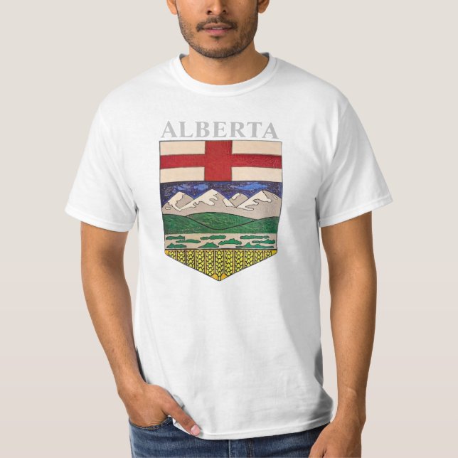 Camiseta ALBERTA Art Men's Basic T SHIRT (Frente)