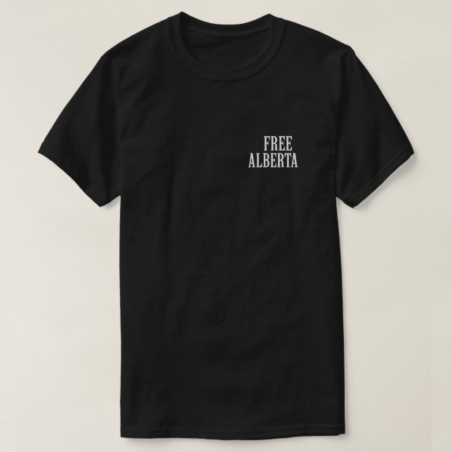 Camiseta Alberta Livre (Frente do Design)