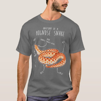 Camiseta Albino Hognose Cobra Anatomia