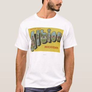 Camiseta Albion, Michigan - grandes cenas da letra