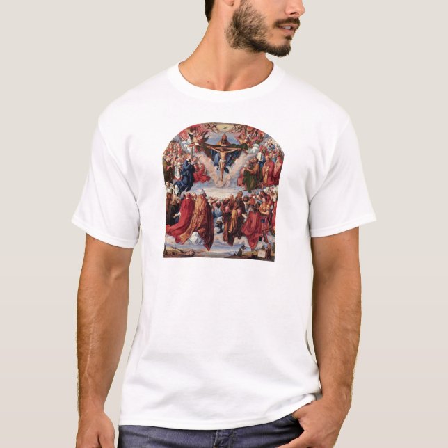 Camiseta Albrecht Durer - toda a imagem dos santos (Frente)