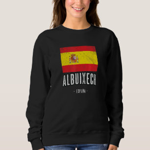 Camiseta Albuixech Espanha Es Sinalizador Cidade Bandera Ro