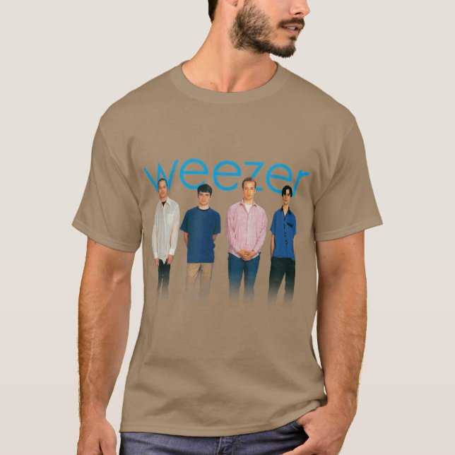 Camiseta Álbum Azul do Weezer (Frente)
