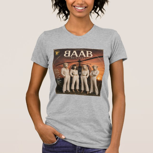 Camiseta Álbum BAAB: uma Paródia (Frente)