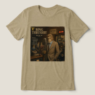Camiseta Álbum de Bing Thrushby: uma Paródia