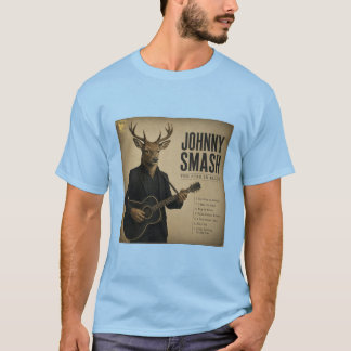Camiseta Álbum de Johnny Smash: uma Paródia