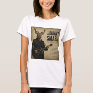 Camiseta Álbum de Johnny Smash: uma Paródia