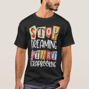 Camiseta Álbum de recortes para amantes de álbuns de recort