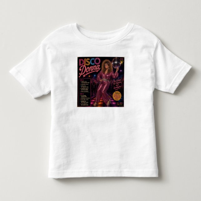 Camiseta Álbum Disco Donna (Frente)